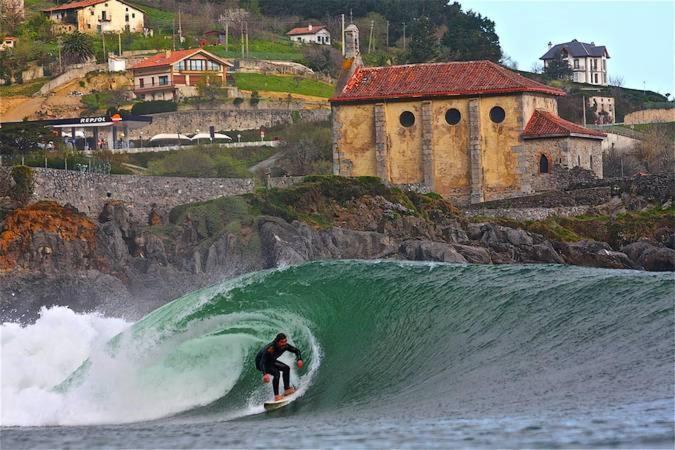 Mundaka Bihotzean Con Parking Gratuito公寓 外观 照片